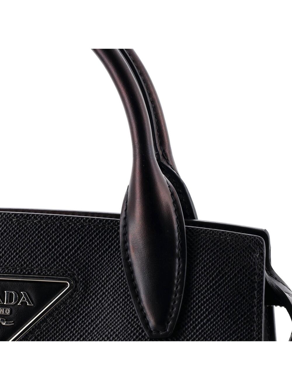 Prada Kristen Tote Saffiano Leather #249829P18B - Picture 6 of 7